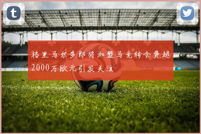 格里马尔多即将加盟马竞转会费超2000万欧元引发关注